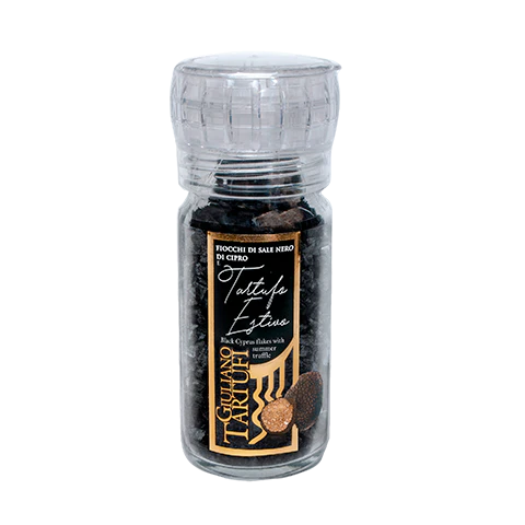 BLACK CYPRUS FLAKE SALT WITH SUMMER TRUFFLE