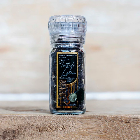 BLACK CYPRUS FLAKE SALT WITH SUMMER TRUFFLE - Image 2
