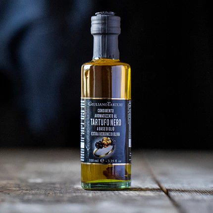 EXTRA VIRGIN OLIVE OIL WITH BLACK TRUFFLE SLICES - Image 4